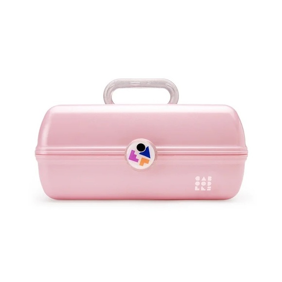 Caboodles On-The-Go Girl Makeup Organizer Box, Light Pink Sparkle - Picture 1 of 4